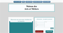 Desktop Screenshot of maison-arts-et-metiers.fr
